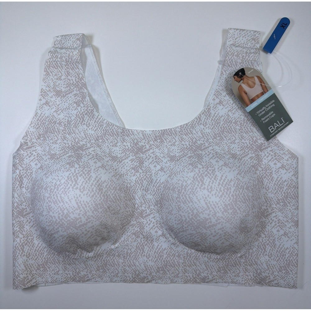 Bali Comfort Revolution Easylite Wirefree Bra New X Large DF3491 Pullover Womens